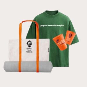 KIT (camiseta, copo e bag)